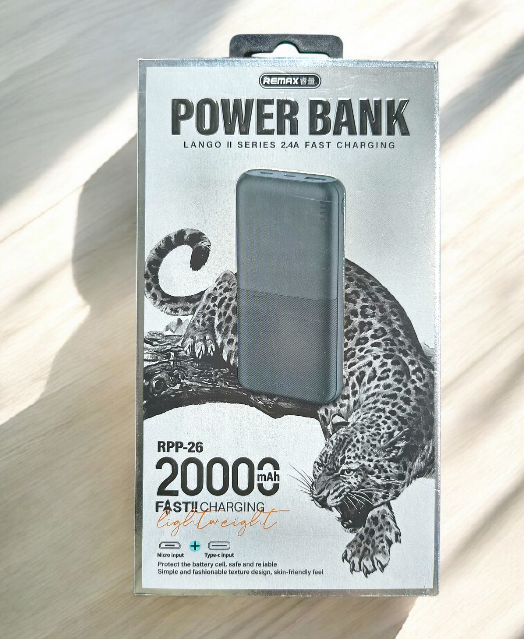 Remax RPP-26 (Lango II) Power Bank – 20,000mAh