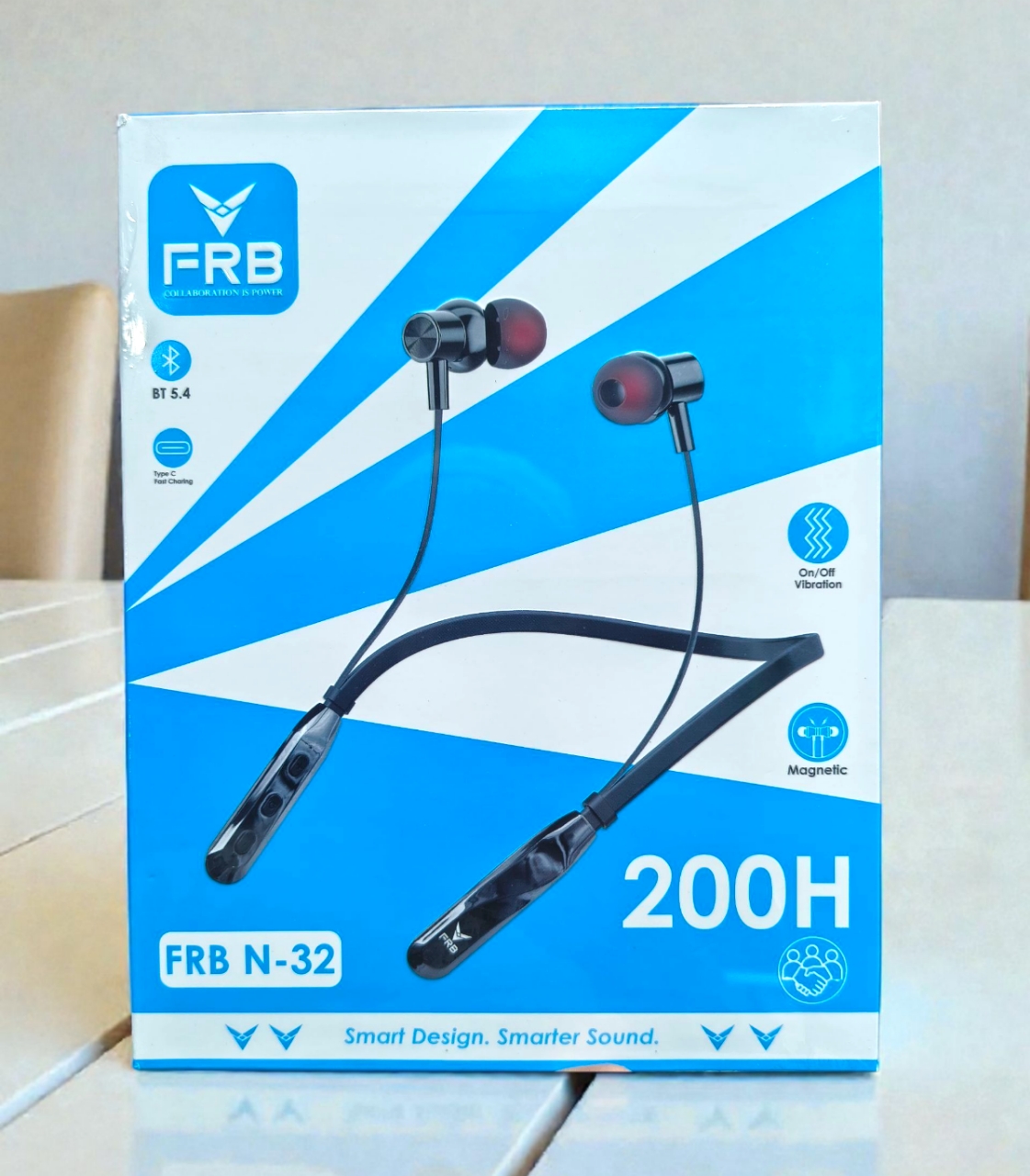🎧 FRB N 32: 200H স্মার্ট ডিজাইন