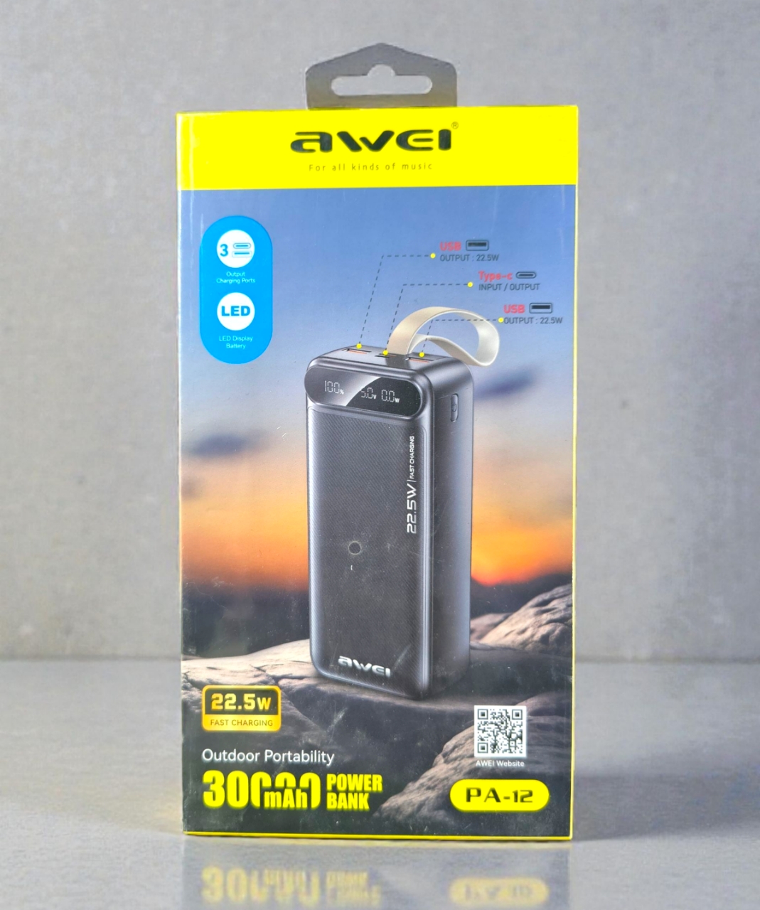 AWEI PA12 পাওয়ার ব্যাংক