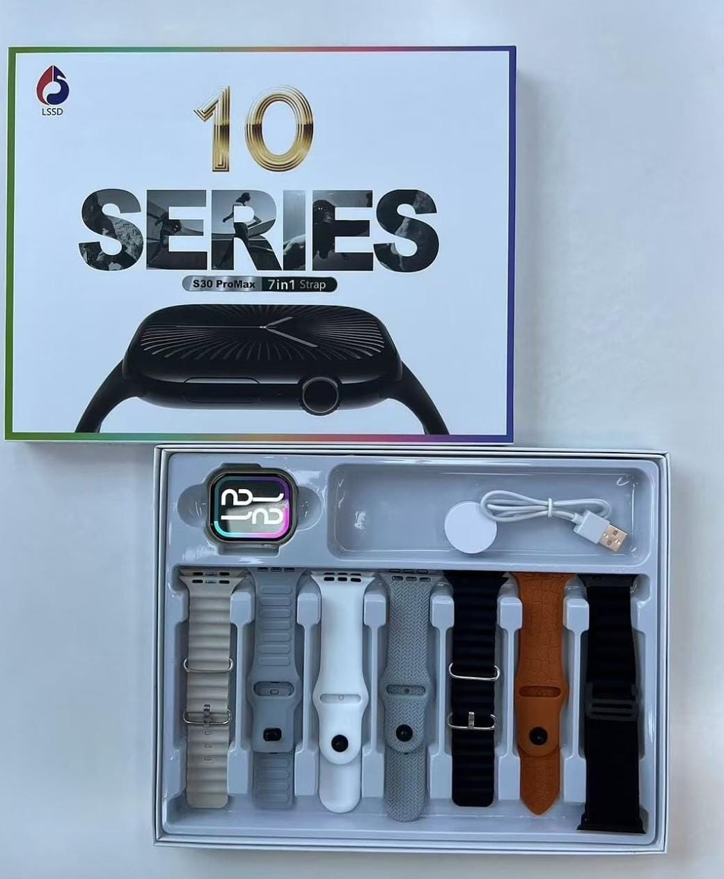 Series 10 S30 Pro Max 7in1 Straps