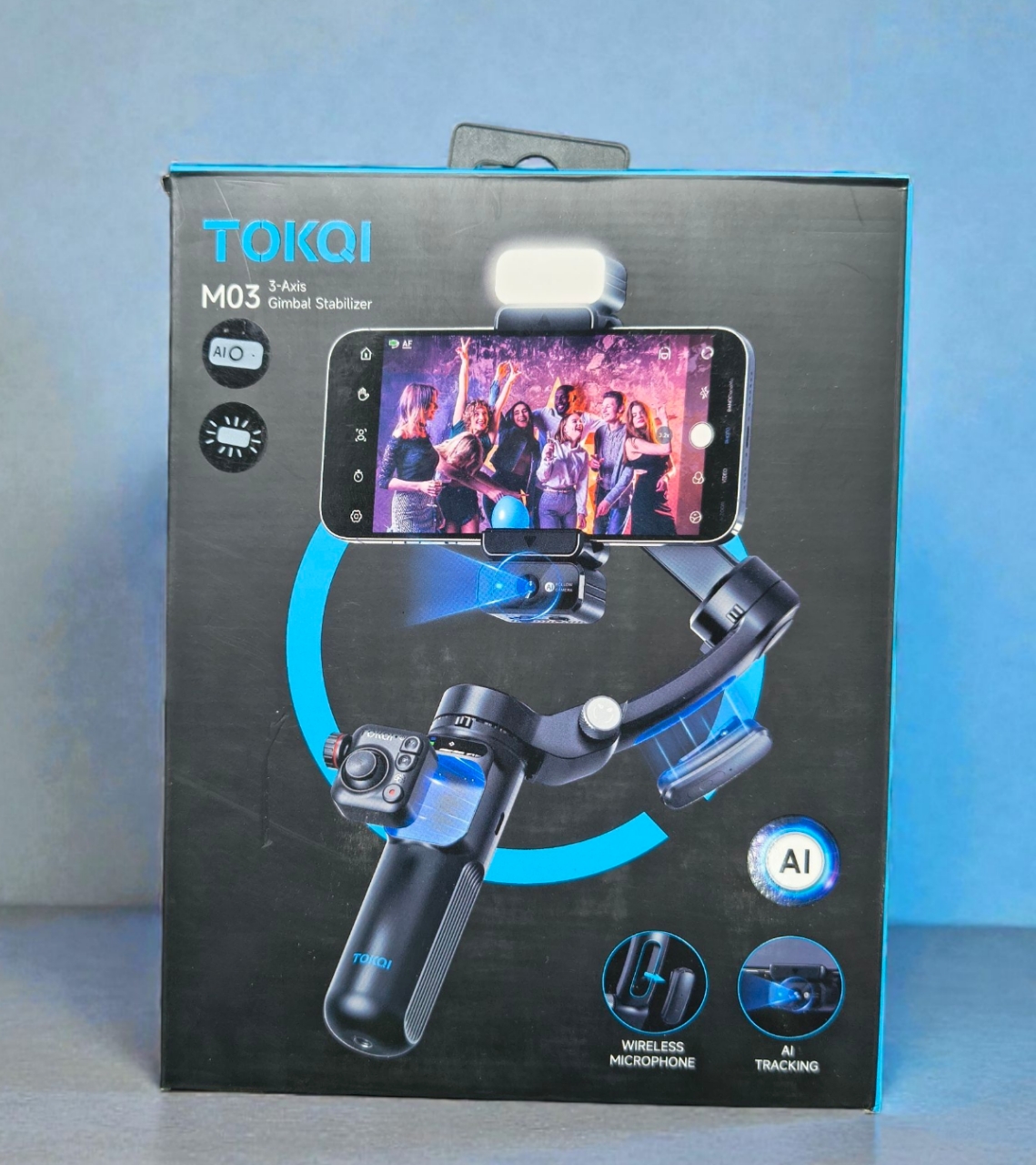 Toqki m03 3 axis gimbal