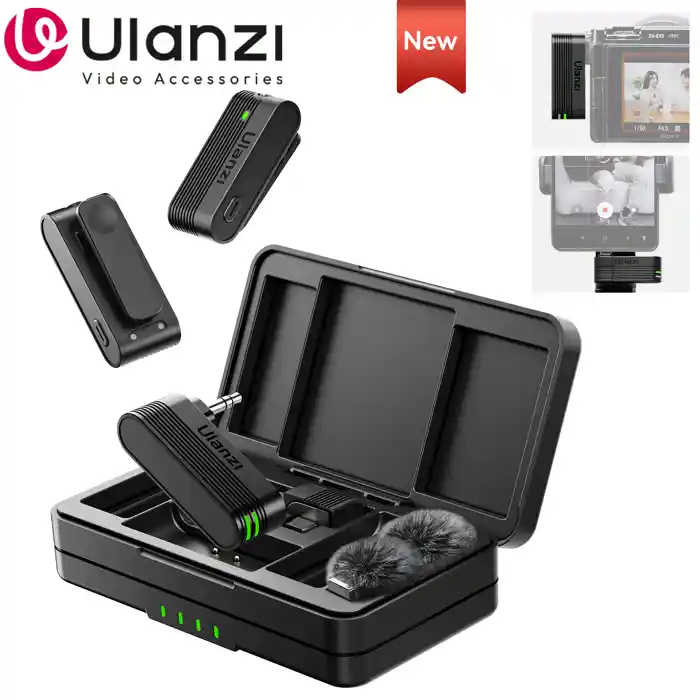 ULANZI A100 Wireless Lavalier Microphone