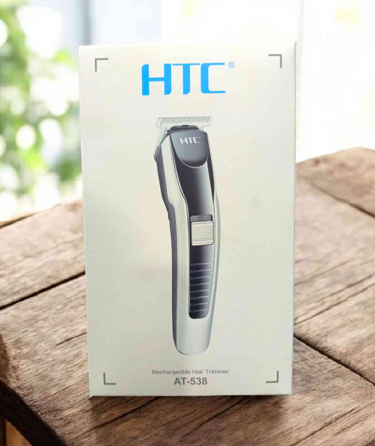 HTC AT-538 Rechargeable Hair and Beard Trimmer For Men