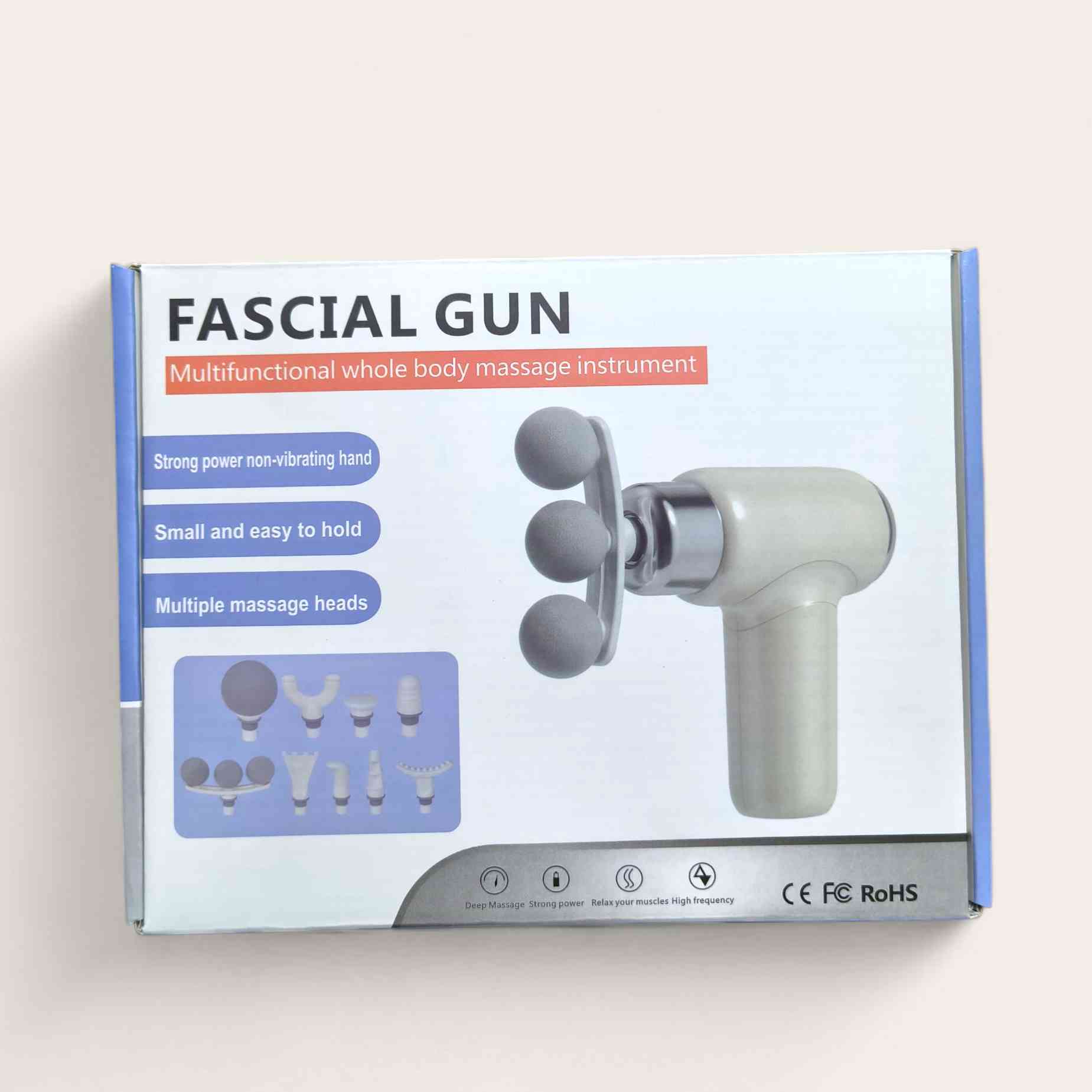 Fascial gun তিন মাথা