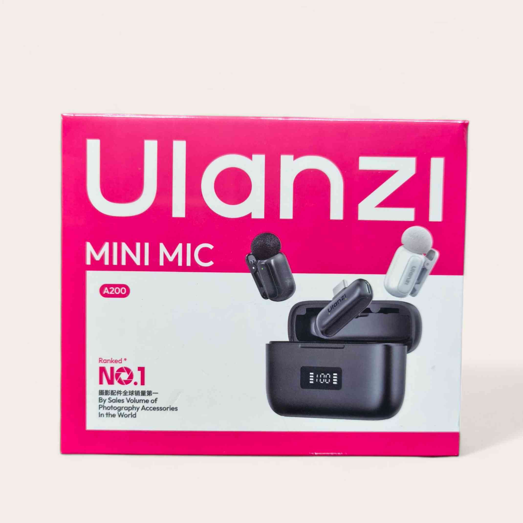 Ulanzi A200 Wireless Lavalier Microphone