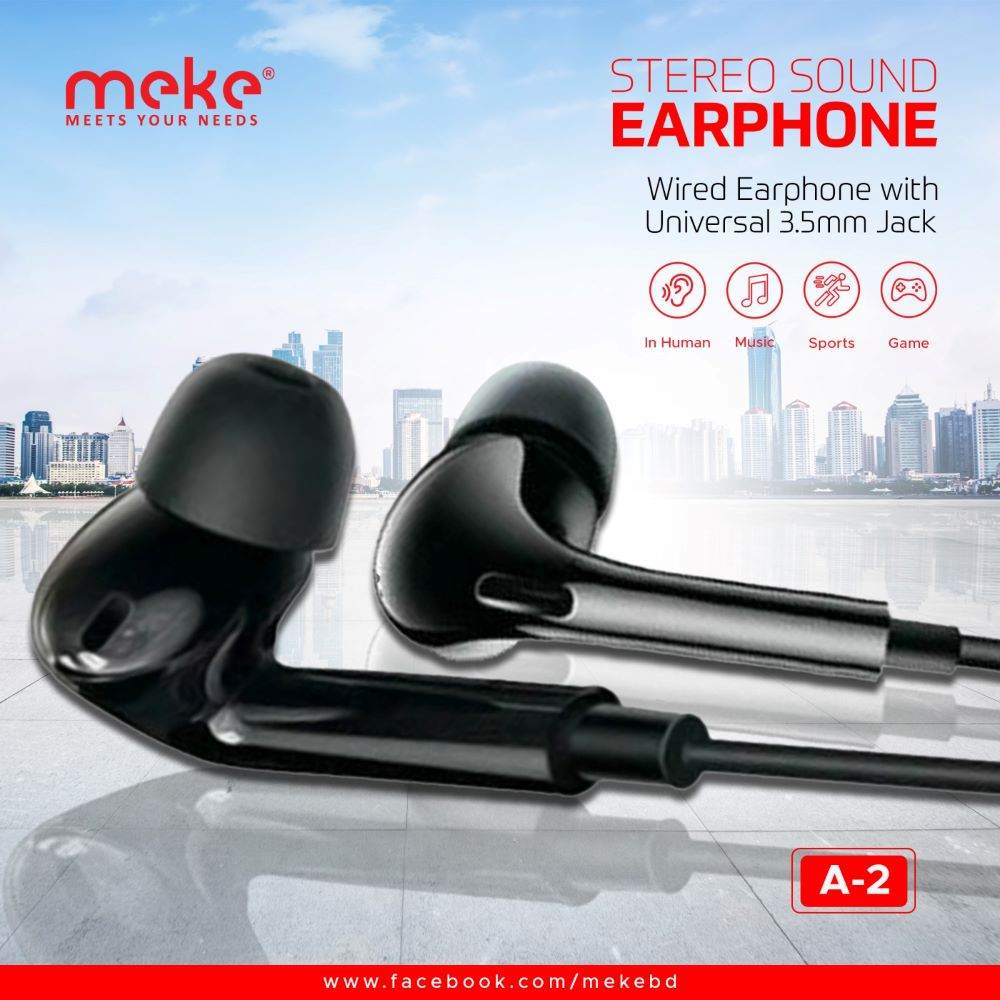 Meke A2 Wired Earphone