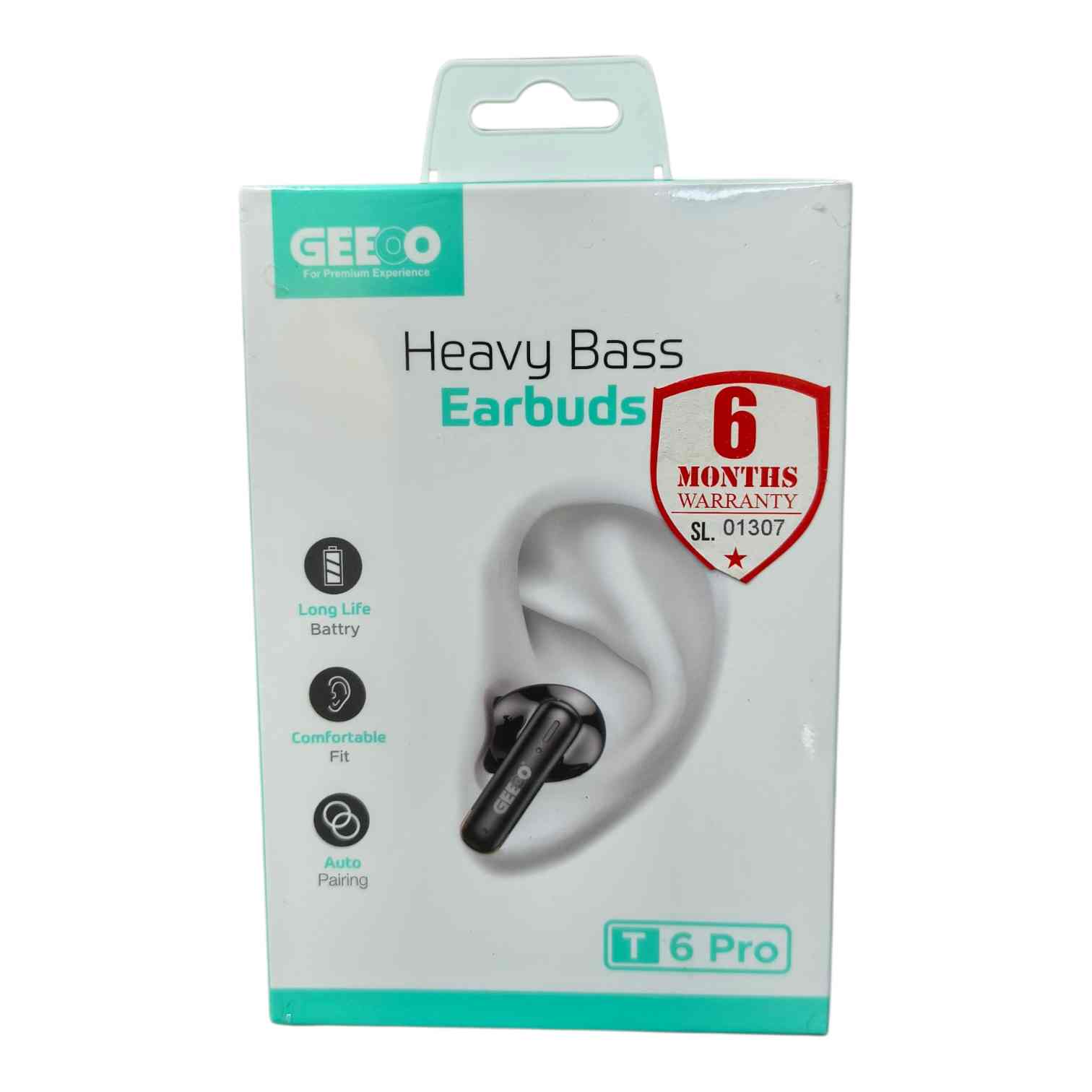 GEEOO T6 Pro Fast Charging TWS