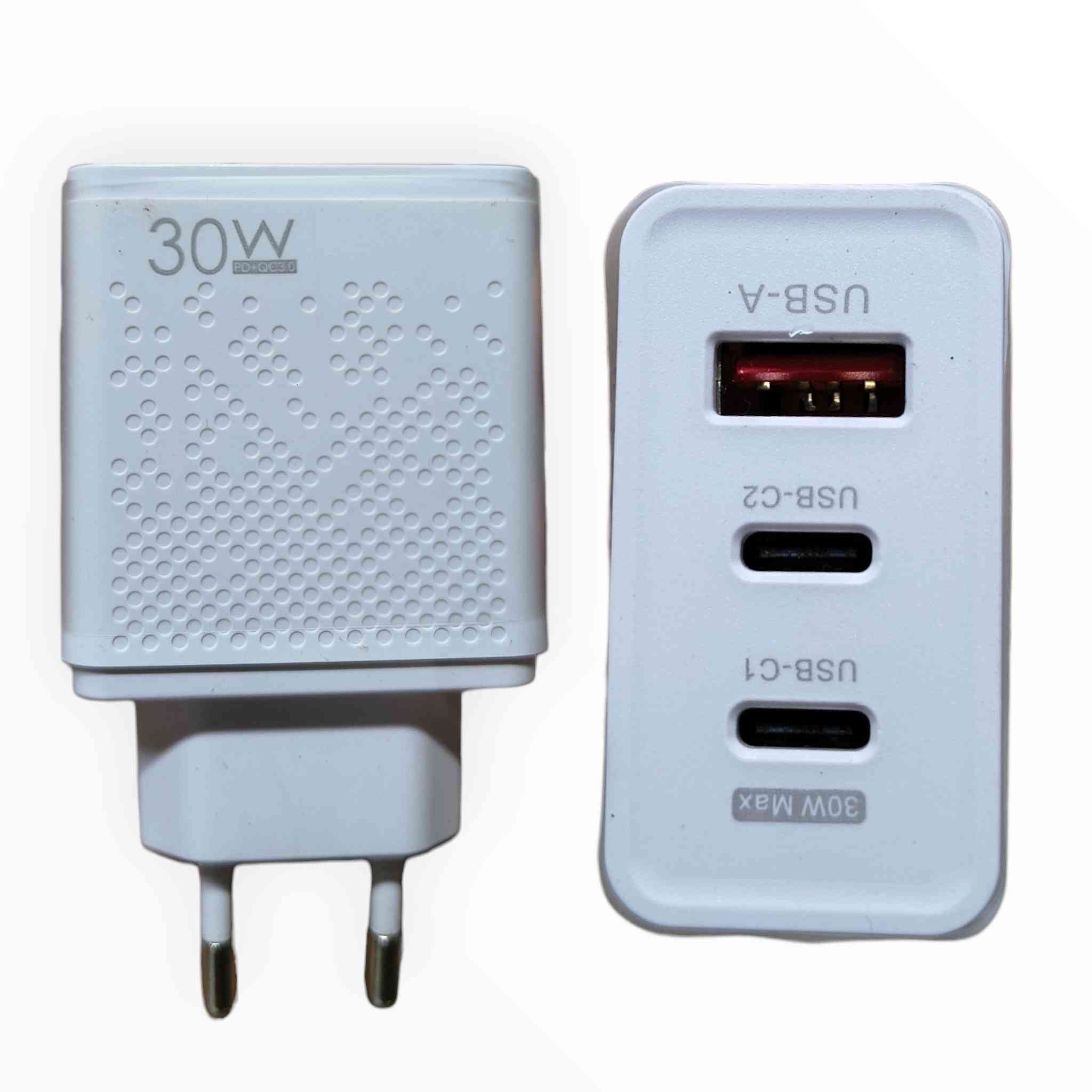 30w body 30W PD + QC 3.0