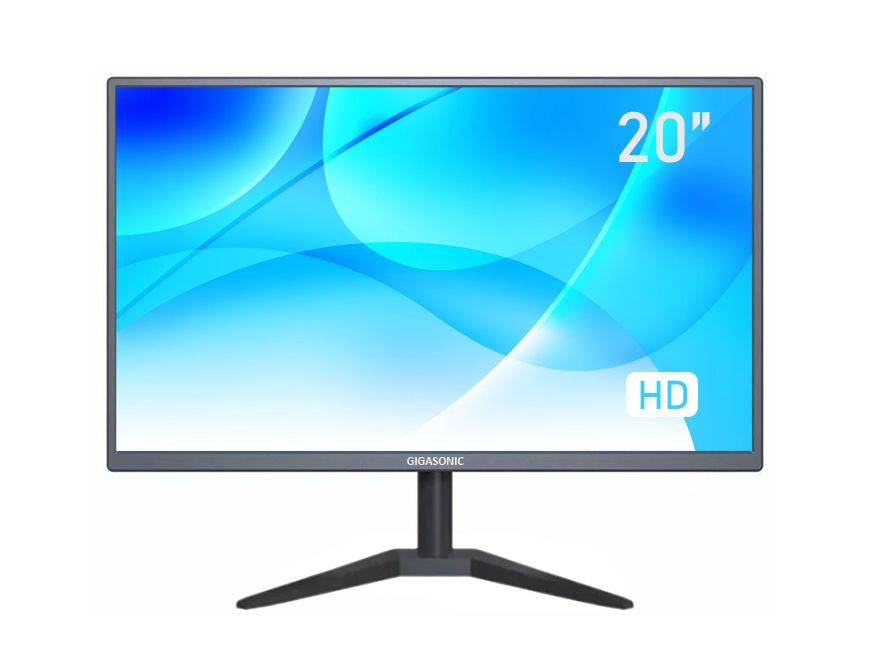 GIGASONIC 20 Inch HD LED Monitor RB-G20S-400C