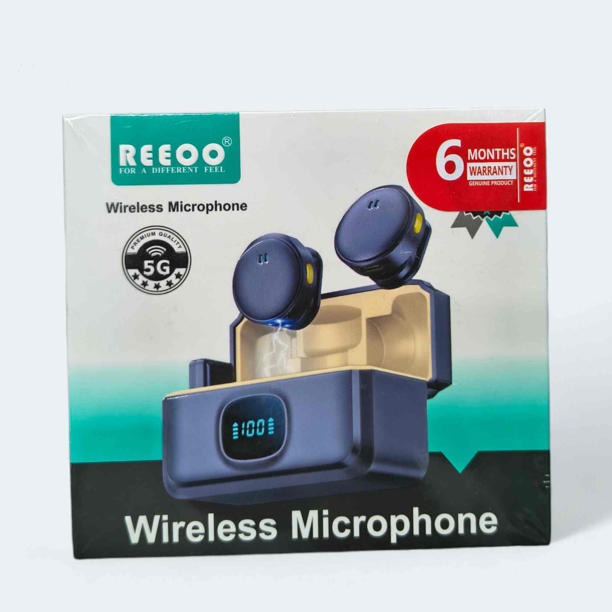 REEOO sx21 Wireless Microphone – Crystal Clear Audio Solution