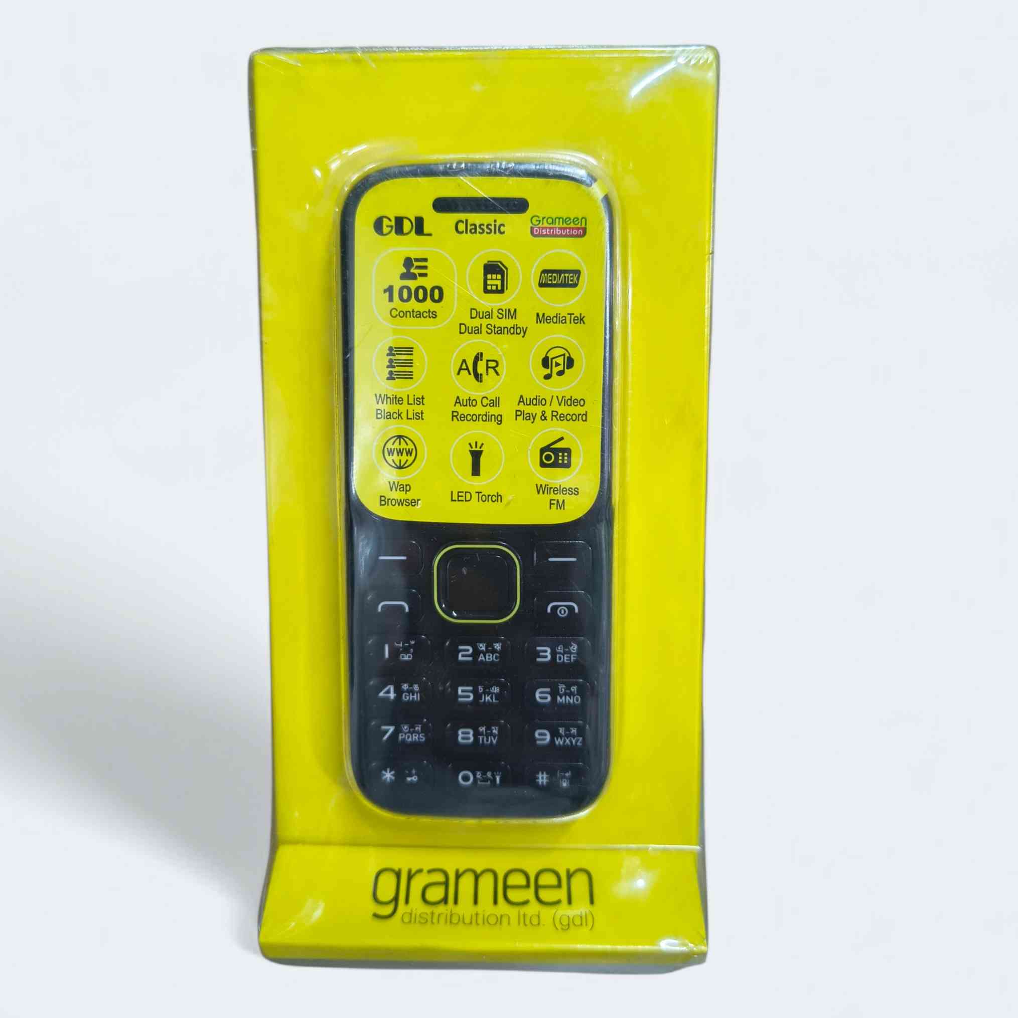 GDL Classic - স্টাইলিশ এবং নির্ভরযোগ্য ফিচার ফোন