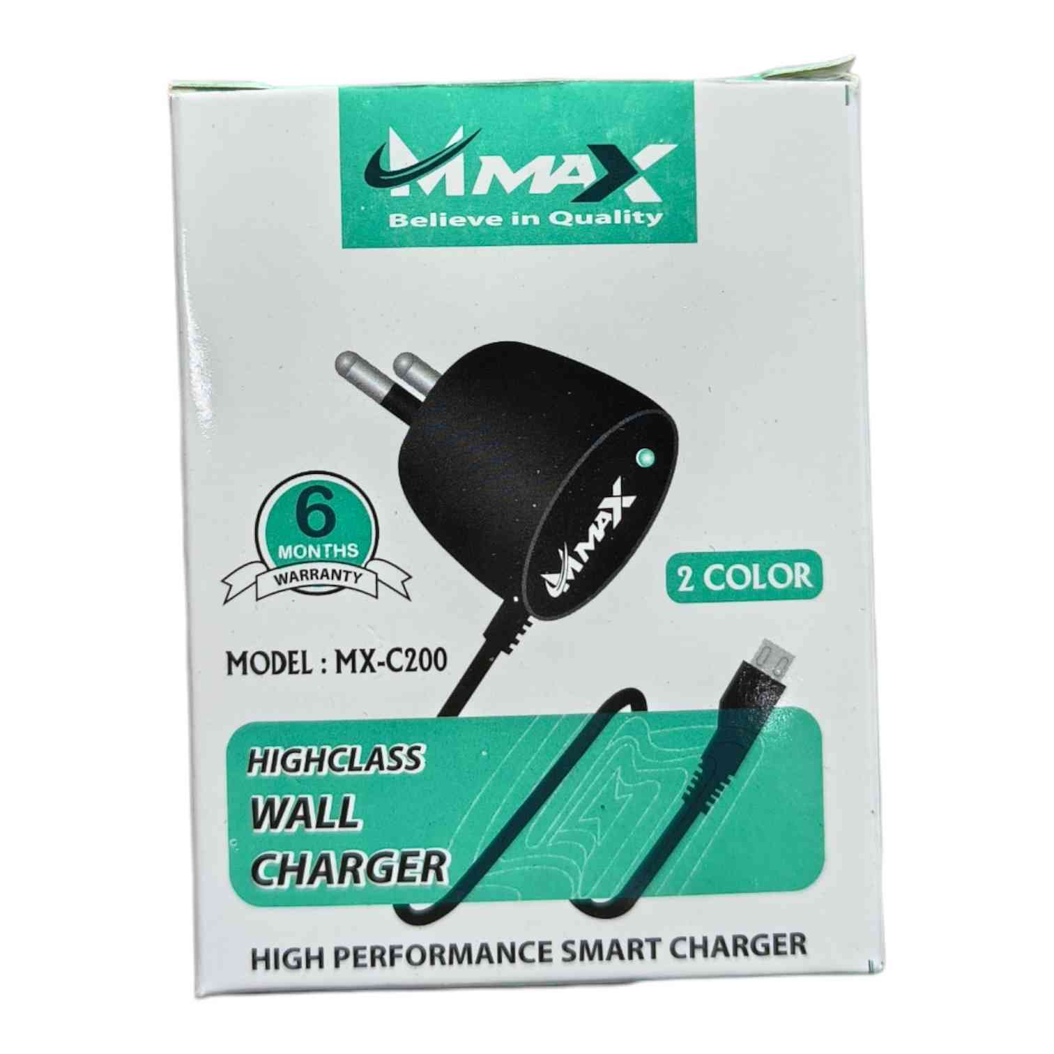 MMAX MX C200 High Performance Smart Wall Charger