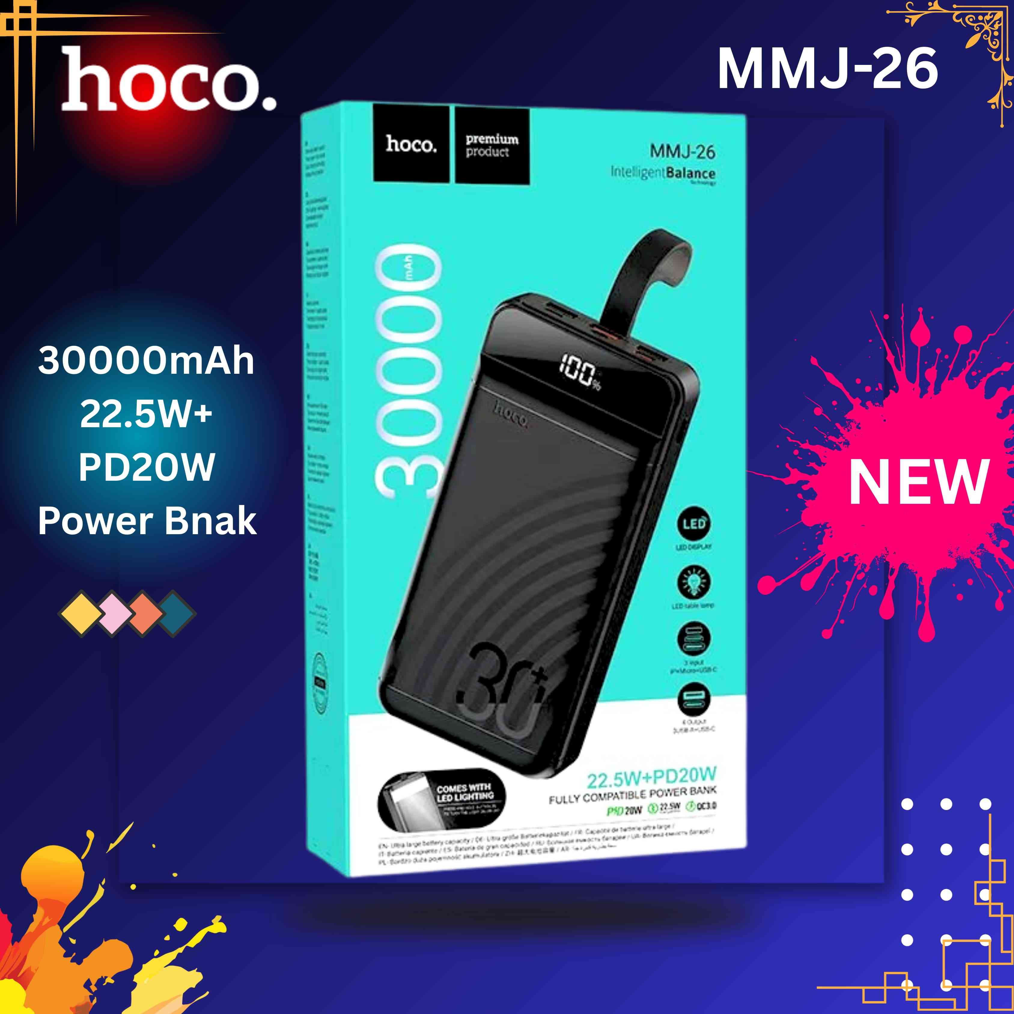 hoco. MMJ 26 Intelligent Balance 30000mAh Power Bank