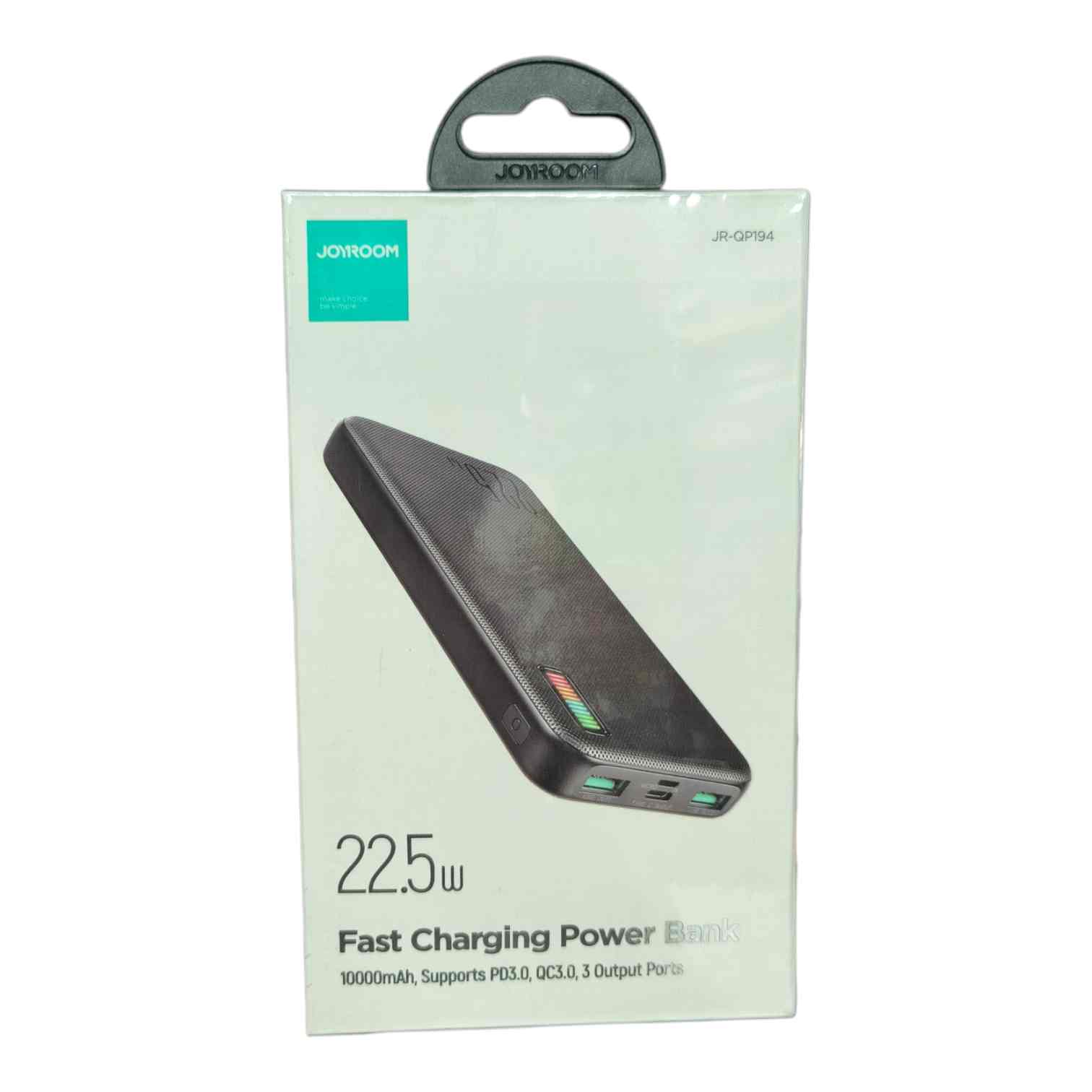 Joyroom JR QP194 22.5W Fast Charging Power Bank - 10000mAh