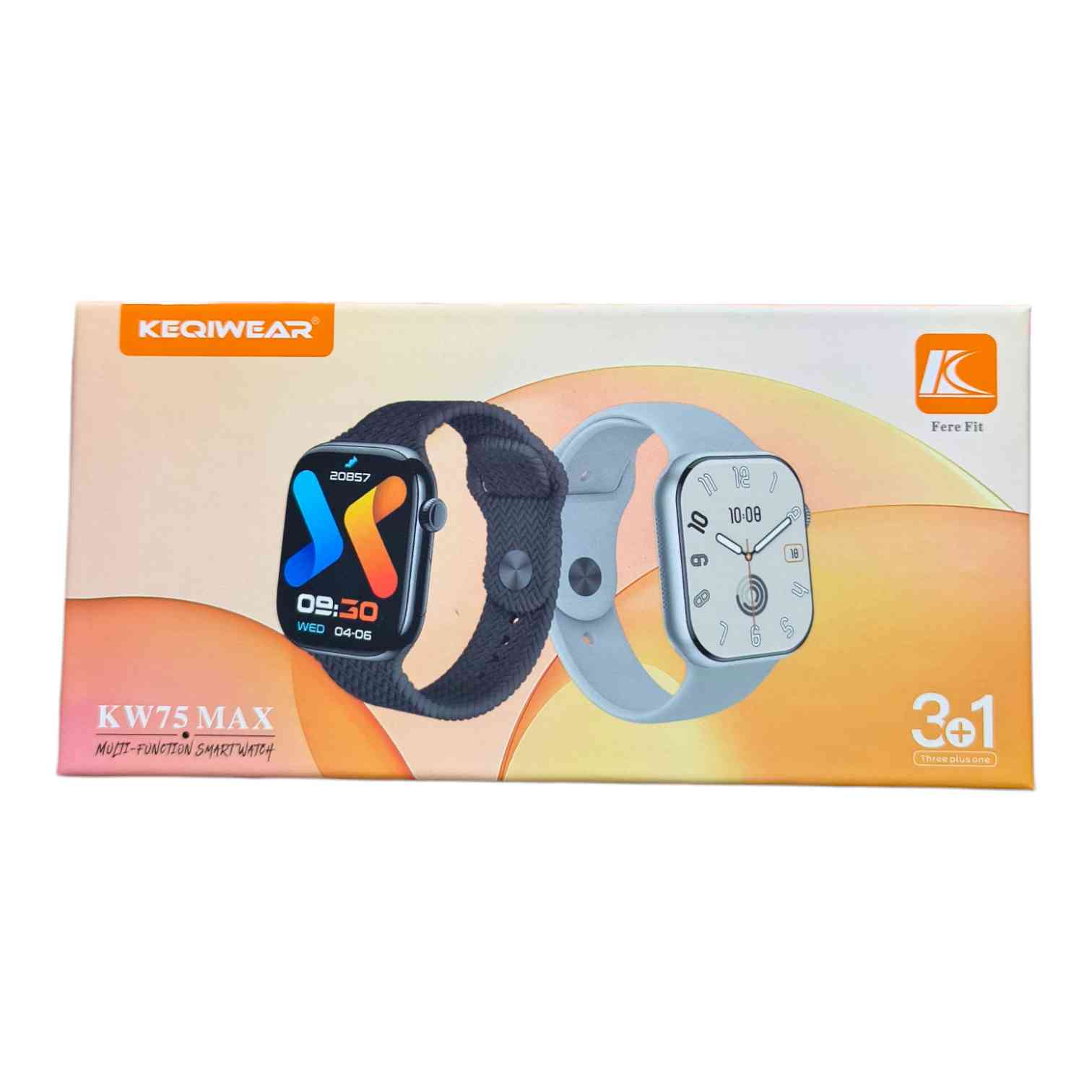 KEQIWEAR KW75 Max Multi-Function Smartwatch